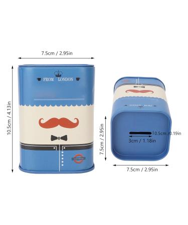 Razor Bank: Safe Storage for Used Double-Cut Razor Blades | Blade Disposal Suitcase | Blue Beard Edition - Buy Online on GoSupps.com