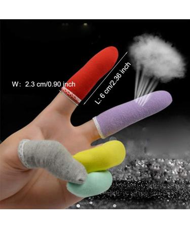 EORTA 100 Pcs Cotton Finger Cots - Finger Guards Hand Toe Thumb Sleeves Protector, Comfortable & Breathable, Absorbent & Reusable, Multicolor Mixed - Buy Online on GoSupps.com