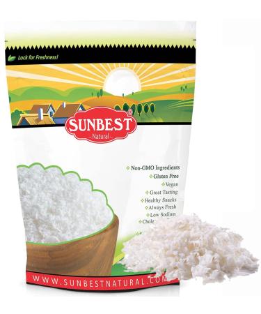 Sunbest Natural Coconut Flakes - Unsweetened, Non-GMO, Vegan, Kosher - 12 Oz - Buy Online on GoSupps.com