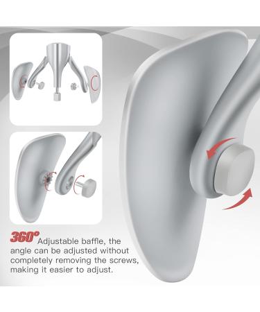 Adjustable Pelvic Floor Strengthener with 5 Resistance Bands - Kegel Devices for Women & Men - Postpartum Rehabilitation & Beautiful Buttocks - Grey - Buy Online on GoSupps.com