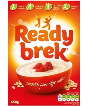 Breakfast Oats Bundle with Ready Brek Original Smooth Porridge Oats 450g (Pack of 3) - Buy Online on GoSupps.com