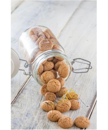 2 X Amaretti Biscuit Gift Bags | 2 Pack Of Deliciously Crunchy Biscuits With Apricot Kernels | Authentic Traditional Italian Amaretti Twice Baked 2 X 200g - Buy Online on GoSupps.com