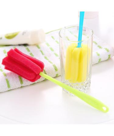 Wineglass Sponge Cup Brush Feeding Bottle Cleaner Kitchen Cleaning Tool - Buy Online on GoSupps.com