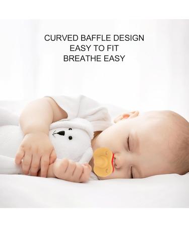 High-Temperature Resistant Baby Pacifier | Easy to Clean & Safe | Curved Baffle for Stress Relief | International Shipping Available - Buy Online on GoSupps.com