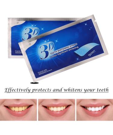 28PCS Effective Tooth Whitening Strips - Lighten Yellow Teeth & Remove Smoke Stains - Buy Online on GoSupps.com