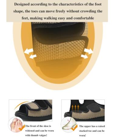 Orthopedic Diabetic Shoes for Men & Women | Arthritis & Edema House Slippers | Ideal Sneakers for Swollen Feet & Plantar Fasciitis - Size 42 - Buy Online on GoSupps.com