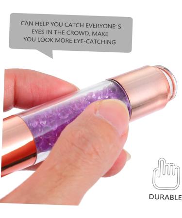 minkissy 2pcs Nail Stamp Nail Art Stamper Head French Tip Nail Tool Nail Art Stamp Tool Nail Art Stamper for French Manicure Nail Art Stamping Tools Silica Gel Template Purple Printing 11.50X2.00X2.00CM Purple - Buy Online on GoSupps.com