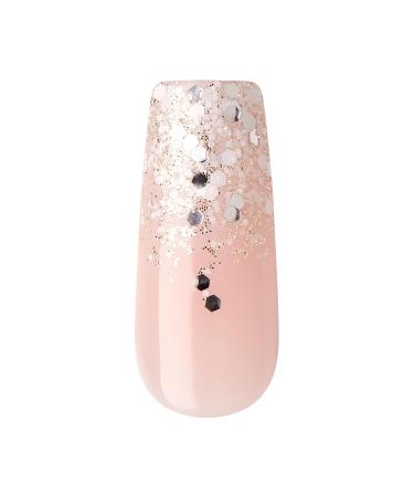 Buy KISS Classy Premium Press On Nails - Stunning French Design Long Square Shape 30 Nails & Nail Glue Included | International Shipping - Buy Online on GoSupps.com