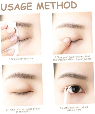NOLITOY 3 Rolls Lace Double Eyelid Sticker Stickers Double Eyelid Tape Eyes Makeup Accessories Natural Girl - Buy Online on GoSupps.com