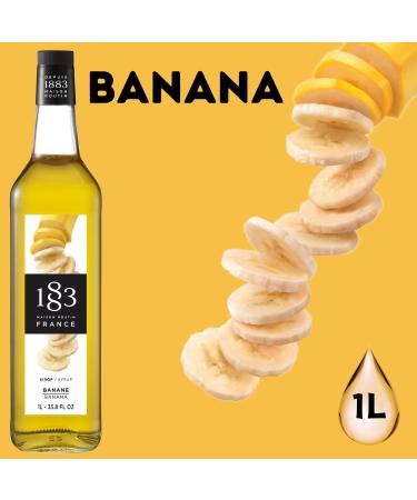 1883 Maison Routin France Syrup Pick N Mix - Choose From 100+ Flavours for Coffee Hot Chocolate Mocktails Iced Tea Cocktails Desserts Milkshakes - Pack of 2 x 1Ltr - Buy Online on GoSupps.com