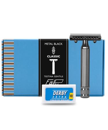 THE GOODFELLAS' SMILE Safety Razor with 10 razor blades included 120 g 1 piece (1 pack)