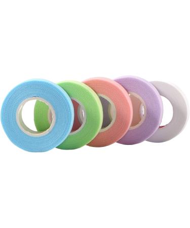 Buy 10 Rolls Colorful Eyelash Extension Tape - 9m Self-Adhesive Fabric Rolls for Perfect Lash Application | International Shipping Available - Buy Online on GoSupps.com
