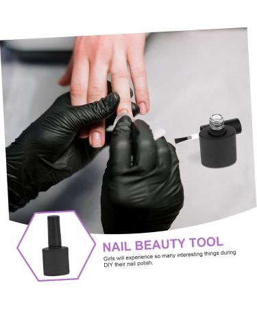 VICASKY 10pi ces Flacon R utilisable pour Gels Ongles Flacon de Rangement pour Vernis Ongles R cipient pour Gels de Forme Aplatie Outil de Manucure - Buy Online on GoSupps.com