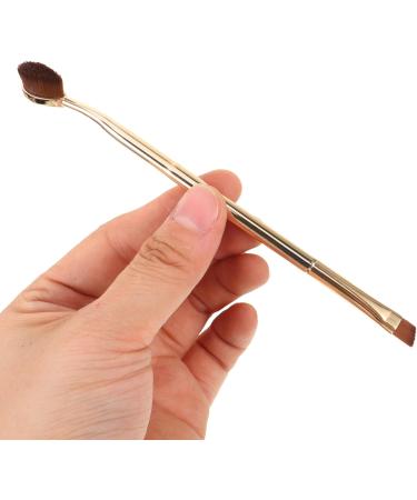 PATKAW Makeup Dual-ended Foundation Brush Concealer Cream Cosmetics Blush Brush All-in-one Eyeshadow Brush for Blending Liquid Powder - Buy Online on GoSupps.com