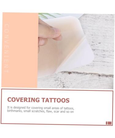 Beavorty Stickers Waterproof 3pcs Concealer Silicone Patches Invisible Tape Scar Conceal Sticker Scar Cover Pu Scar Stickers 14X10X0.2CM Khaki - Buy Online on GoSupps.com