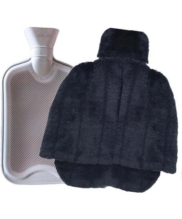 Topspitgo Electric-Free Foot Warmer - Fluffy Hot Water Bottle for Adults & Kids - Dark Cyan - Perfect for Home & Office Use - Buy Online on GoSupps.com