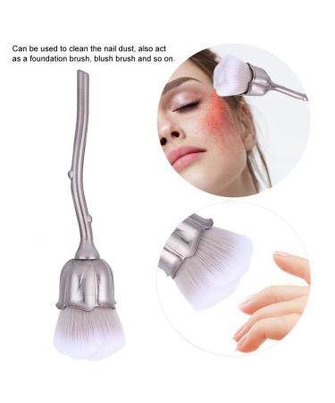 Anggrek Nail Dust Brush | Soft Nail Dust Remover Brush for Gel Nails | Essential Nail Art Tool for Manicure DIY - Buy Online on GoSupps.com