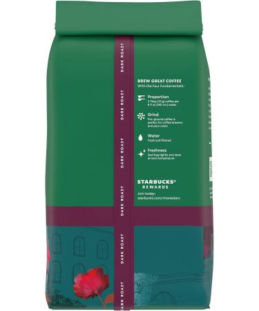 Starbucks Verona Decaf Ground Coffee 12 oz - Buy Online on GoSupps.com