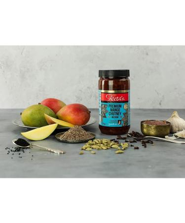Geeta's Premium Mango Chutney Medium Real Flavour India Gluten Free Pack 1.5kg - Buy Online on GoSupps.com