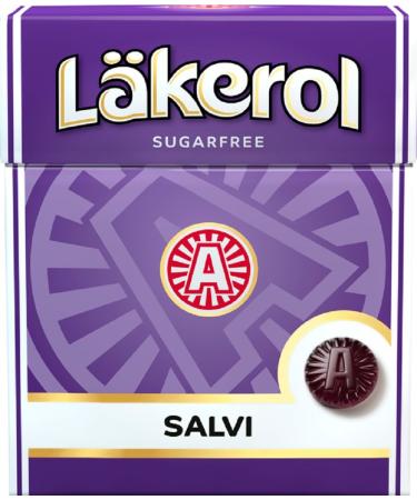 Cloetta Lakerol Salvi pastilles 24 Des boites of 25g