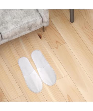 Vanyibro 2 Pairs Disposable Closed Toe Spa Slippers Comfortable Women's Hotel Slippers for Travel and Home Use - Buy Online on GoSupps.com