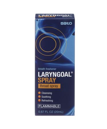 Laryngoal Soothing Throat Spray, 0.67 Fl Oz