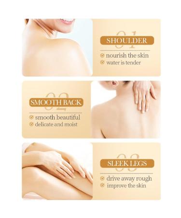 Jugaoge 300g Natural Body Cream Lightweight Non Greasy Formula Deep Hydration for Dry Skin 24H Moisturizing Lotion for Women Men White One Size One Size White - Buy Online on GoSupps.com