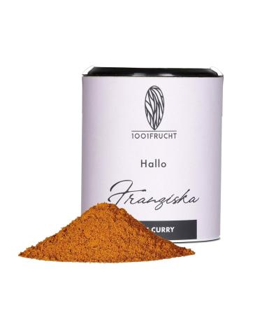 1001 Frucht 1001 Frucht "Franziska" Thai Curry Powder 65g - Sharp Curry Powder for a Perfect Sausage - Curry Spice Blend - Premium Quality - No Cheap Blending