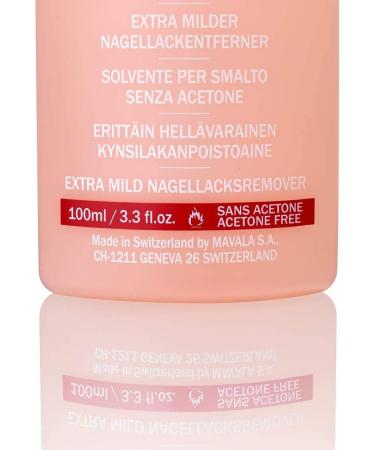 Mavala Extra Milder Nail Polish Remover Acetone Free 100ml - Buy Online on GoSupps.com
