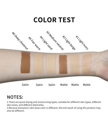 CHAKAE Full coverage liquid concealer for a smooth waterproof complexion perfectly conceals and blemishes - Buy Online on GoSupps.com