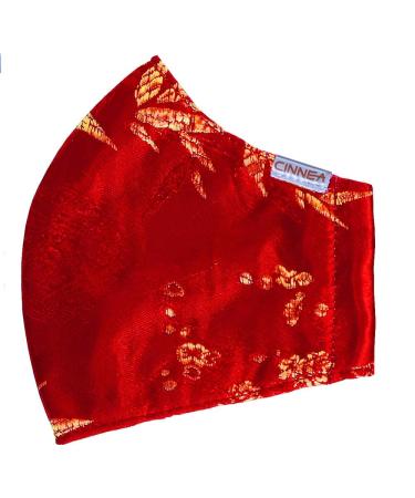 CINNEA RED HARMONY Adjustable Face Mask - 2 Wearing Options & Free Storage Bag | International Shipping Available - Buy Online on GoSupps.com