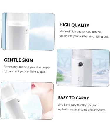 minkissy 1pc Hydrating Instrument Nano Facial Mister Cool Facial Mister Face Moisturizing Skin Humidifier Skin Moistener Steamer White Spray Abs - Buy Online on GoSupps.com