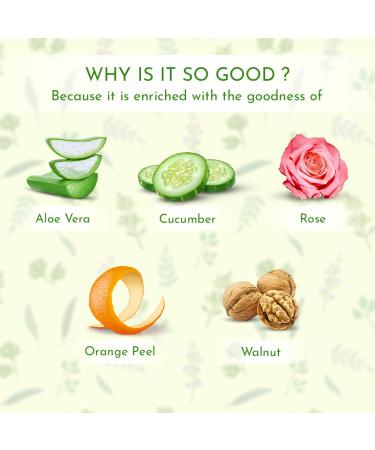 moha: Herbal Face Wash 200 ml with Free Herbal Scrub 100 ml (Combo of 2) - Buy Online on GoSupps.com