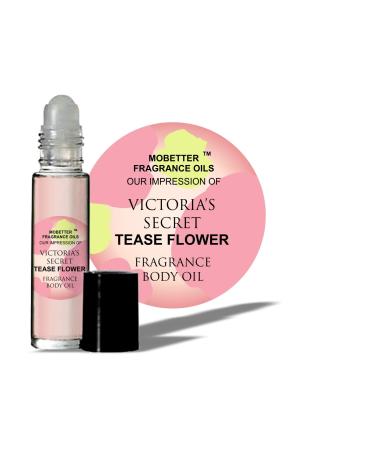 MOBETTER FRAGRANCE OILS' Our Impression of Tease Flower (W) Body Oil 1/3 oz roll on Glass Bottle
