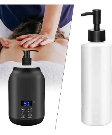 Harilla Bouteille d' de massage accessoire de chauffe-bouteille d' accessoires de bouteille subdivis s distributeur polyvalent portable T te de Pompe Noire - Buy Online on GoSupps.com