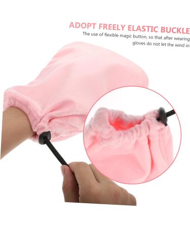 Beavorty 3 Pairs Wax Thermal Insulation Gloves spa gloves hand moisturizer gloves moisturizing hand gloves paraffin hand liners Insulated Mitts and Cozies hand spa mittens Plush bag - Buy Online on GoSupps.com