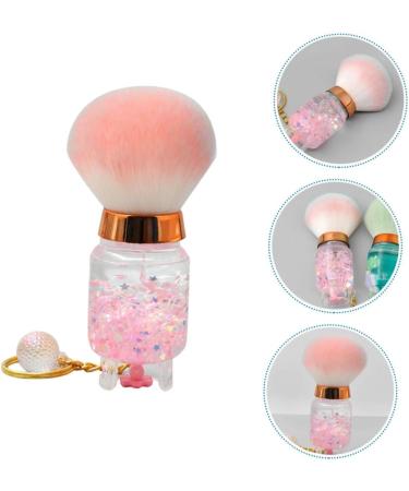 FRCOLOR Nail Dust Brush Face Powder Blush Brush Hand Powder Brush Mineral Powder Brush Makeup Brush Makeup Powder Brush Travel Powder Brush Cosmetic Tools Miss Highlighter Pink Crystal 9.00X3.50X3.50CM pink - Buy Online on GoSupps.com