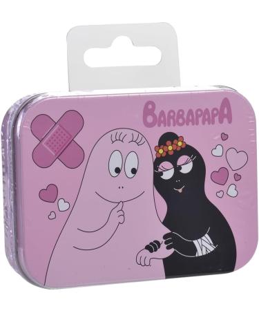 Barbapapa Children's Plaster Metal Box - 24 Stylish Plasters & Storage for Kids - Perfect for Backpack & Handbag - Buy Online on GoSupps.com