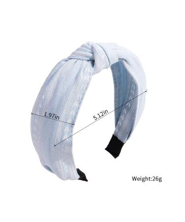 Cute Boho Hairbands for Women - Knotted Vintage Headbands for Workout, Yoga, and Running - 6pcs - Buy Online on GoSupps.com