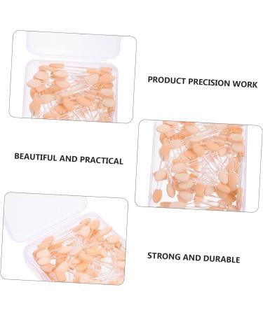 SOESFOUFU 50pcs Makeup Emulsion Makeup Brush Sponge Applicator Eyeshadow Plastic - Buy Online on GoSupps.com