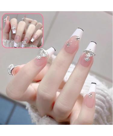 50 PCS Planet Nail Charms and Gems& 3D Shiny Diamond Saturn Shape Nail Art Rhinestones Cross Nail Charms (Pink Purple Black Galaxy) for Women Nail Decorations - Buy Online on GoSupps.com