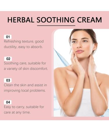 Natural Herbal Soothing Cream Plant Extracts Chinese Herbal Cream For Dry Skin & Sensitive Skin 2pcs - Buy Online on GoSupps.com