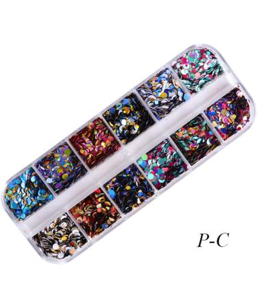 LALAFINA 3 Boxes Round Stickers Thin Nail Sequins Diy Nail Art Art Decoration Sticker Nail Art Pearls Glitter Nail Sequins Nail Art Decoration Circle Stickers Docile Accessories - Buy Online on GoSupps.com