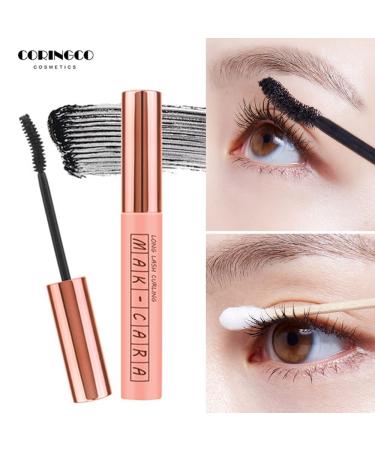 Coringco Waterproof Korean Mascara - Long Lasting Curling Volume in Dark Brown - Buy Online on GoSupps.com