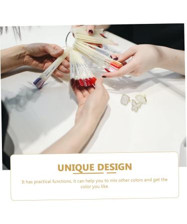 3pcs Nail Art Mixing Trays - Ring Color Mixing Plates for Nail Polish | Manicure Tools & Palettes - Buy Online on GoSupps.com