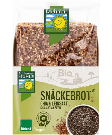 Bohlsener M hle Bohlsener M hle Organic snack bread and flaxseed (2 x 200g)