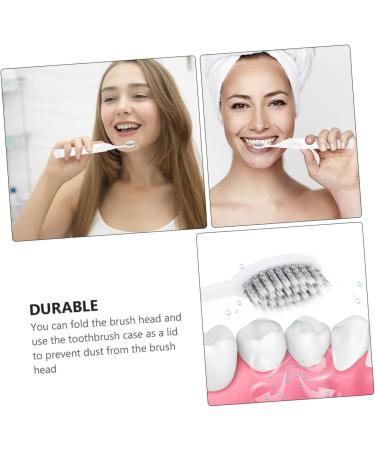 Buy Healvian Portable Travel Toothbrush Set | Foldable Tooth Cleaning Brushes | Ideal Gift for Dental Care - Buy Online on GoSupps.com