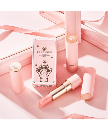 Cat's Paw Color Changing Lipstick & Lip Balm Set - Long Lasting Tinted Lip Stain for Women - Buy Online on GoSupps.com