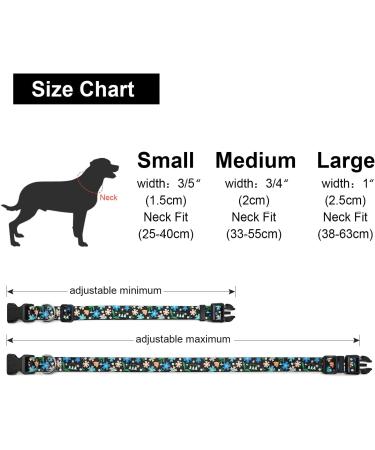 Suredoo Adjustable Dog Collar - Soft Nylon for Small & Medium Dogs (L) | Comfortable & Durable | Neck 38-63 cm - Buy Online on GoSupps.com