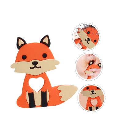 Hohopeti Silicone Baby Teether - Infant Teething Toy with Cartoon Design | Food Grade Chew Toy for Babies - Buy Online on GoSupps.com